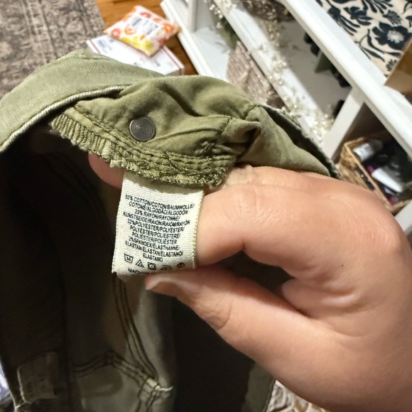 Free People Olive Skinny Jeans size 27 - Picture 5 of 6